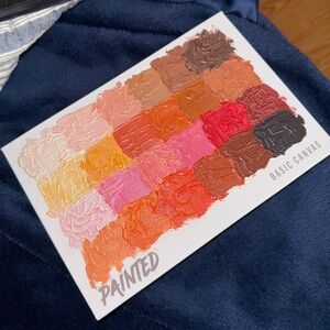 NWOT Painted Basic Canvas Palette by James Charles